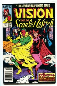 Vision and the Scarlet Witch #1 1985 comic book-Infinity War VF