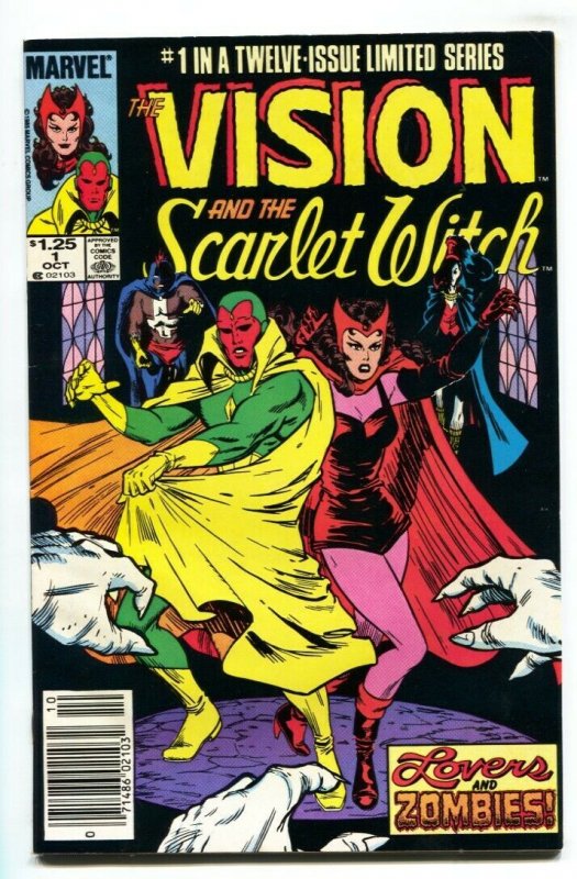 Vision and the Scarlet Witch #1 1985 comic book-Infinity War VF 