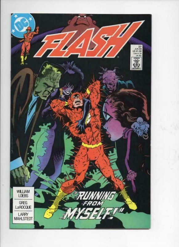 FLASH #27, VF/NM, Loebs, LaRocque, 1987 1989, more DC in store