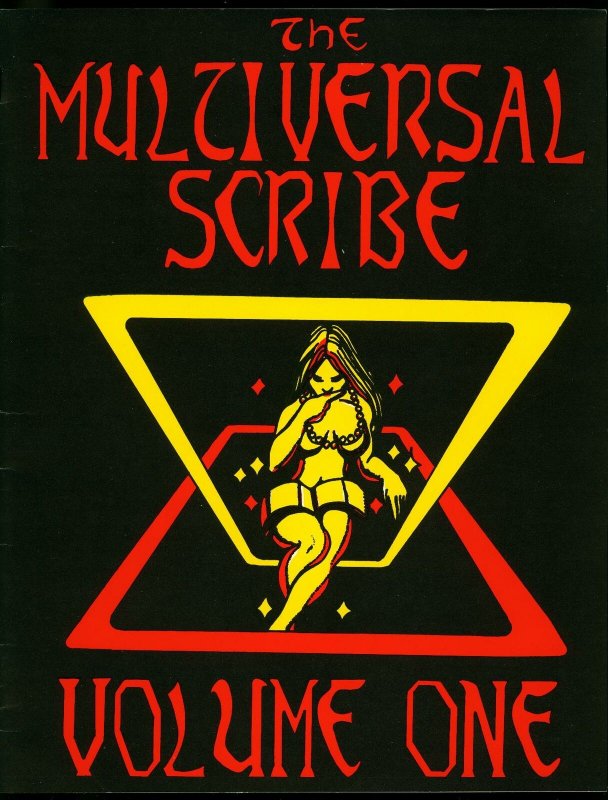 Multiversal Scribe Fanzine #1 1977- Sci-fi Fantasy Michael Tierney 65/250 VF/NM