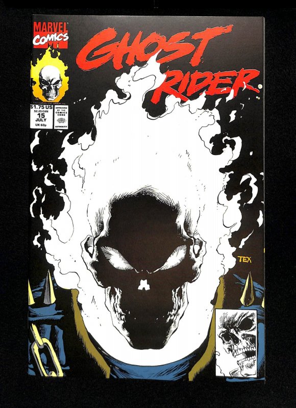 Ghost Rider (1990) #15 Glow in the Dark Cover!