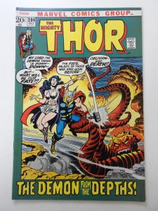 Thor #204 (1972) The Demon From The Depths! Beautiful VF Condition!