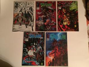 SPAWN-V1--[ LOT OF 5-#'s 10,14,16,17,25 ]-1993