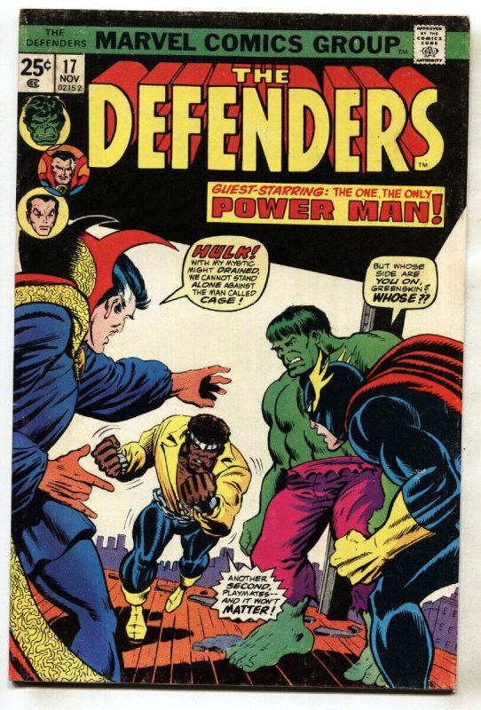THE DEFENDERS #17 Marvel Luke Cage joins DEFENDERS comic book