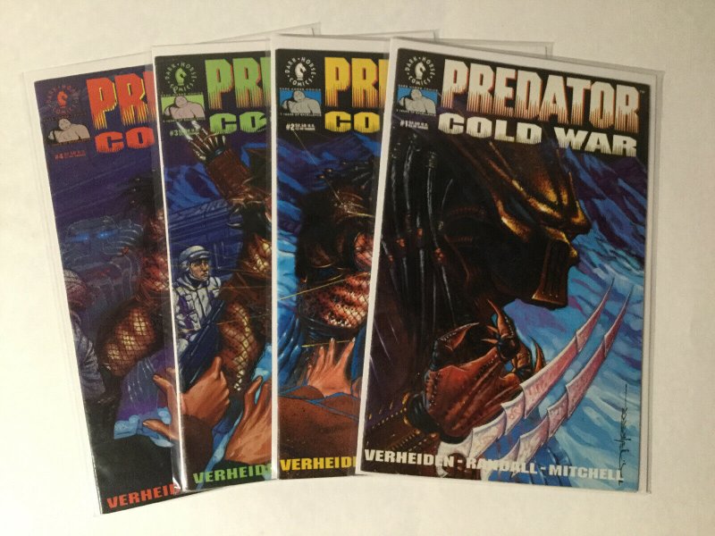 Predator Cold War 1-4 1 2 3 4 Lot Nm Near Mint Dark Horse