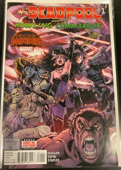Mrs. Deadpool and the Howling Commandos #1 (2015) Shiklah 