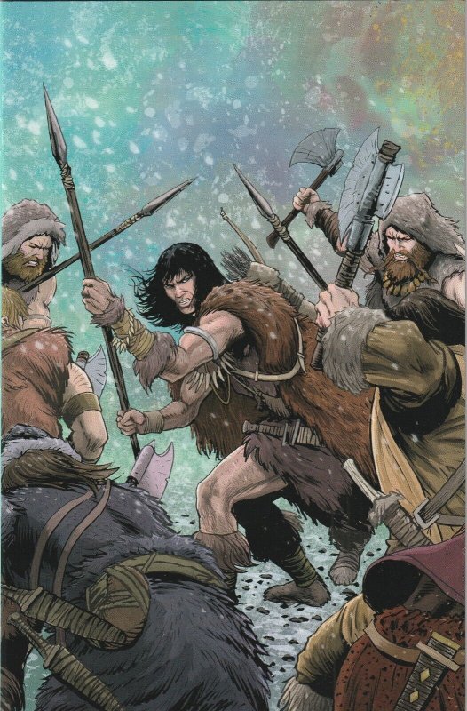 Conan The Barbarian # 5 Virgin Pack Variant Cover NM Titan 2024 [X3]