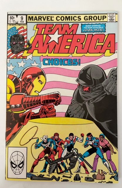 Team America #9 Direct Edition (1983)