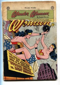 Wonder Woman #48 1951-Robot Wonder Woman cover-DC