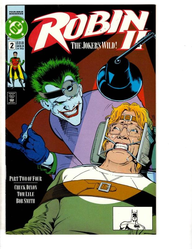 11 Robin 2 Joker's Wild DC Comic Books # 1 (4) 2 (4) 3 (2) 4 CR18