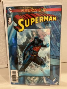 Superman: Futures End  9.0 (our highest grade)  Lenticular Cover! 2014