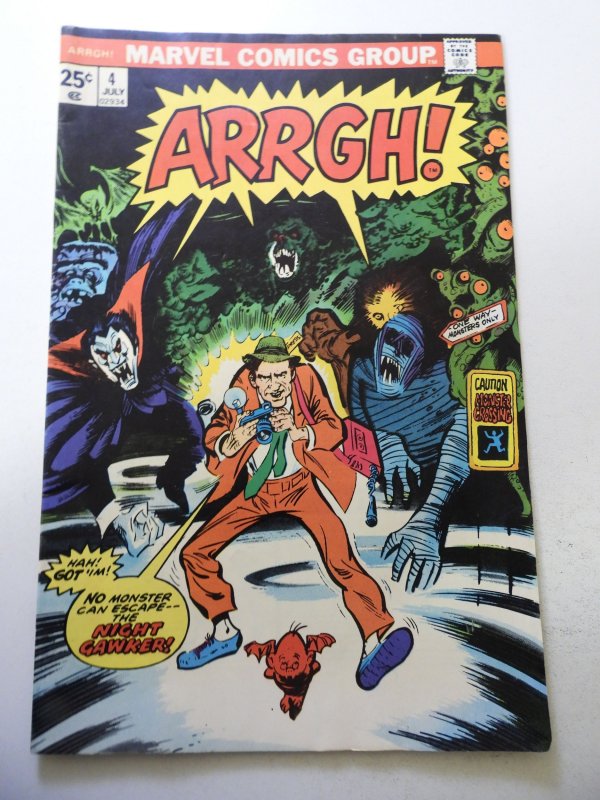 Arrgh! #4 (1975) FN+ Condition