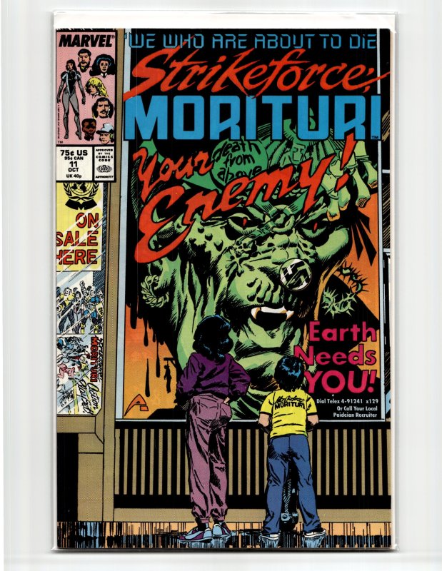 Strikeforce: Morituri #11 (1987) Strikeforce: Morituri