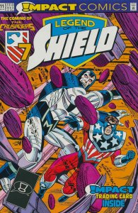 Legend of the Shield, The #11 VF/NM ; Impact | Coming of the Crusaders 7 with ca