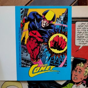 The FLY ANNUAL #1 (DC/Impact 1992) Earth Quest Pt.4 with Trading Card