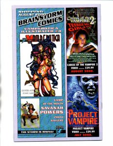 Vamperotica Illustrated #1 - vampire girl - 2002 - NM