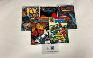5 Impact Comics Black Hood 1 2 3 Fly 1 Winter Special 1 9 JW29