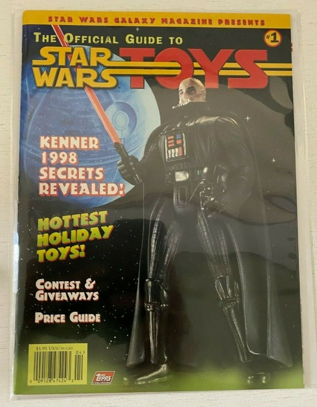 Star Wars Galaxy Presents Official Guide Star Wars Toys #1 Topps 6.0 FN (1997) 