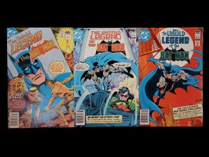The Untold Legend of the Batman #1-3 Full Run Lot DC Comics 1980 Fine