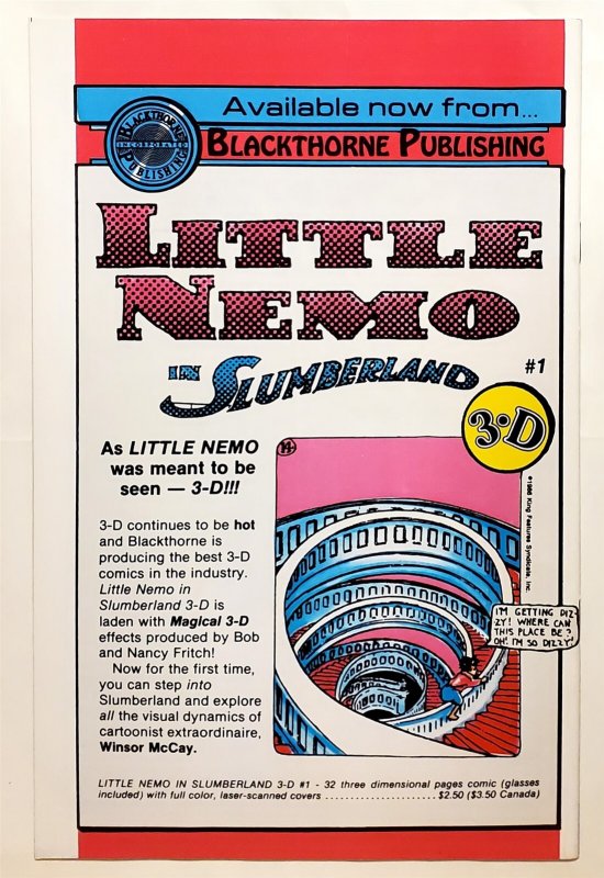 Figments #1 (Jan 1987, Blackthorne) 8.5 VF+