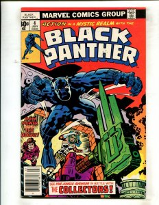 BLACK PANTHER #4 (8.0) KIRBY!! 1977