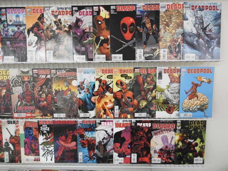 Huge Lot of 230+ Comics W/ Deadpool, Avengers, Agent X! Avg. VF Condition!