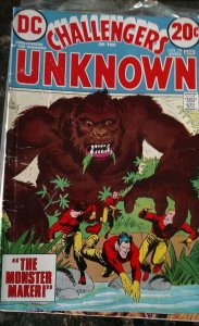 Challengers of the Unknown 79 DC 1973 Condition VG