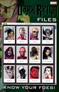Dark Reign: Files   #1, NM- (Stock photo)