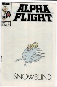 Alpha Flight #6 Direct Edition (1983) Alpha Flight