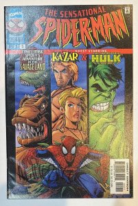 (1997) THE SENSATIONAL SPIDER-MAN #15 SIGNED BY MIKE WIERINGO!