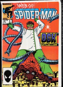 Web of Spider-Man #5 (1985) Spider-Man