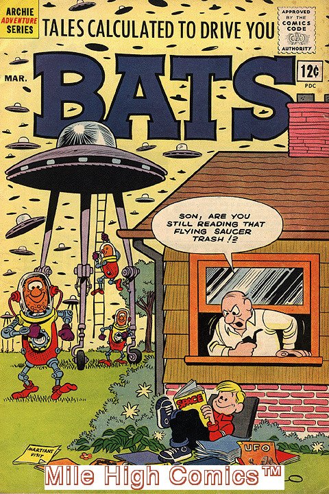 TALES CALCULATED TO DRIVE YOU BATS (1961 Series) #3 Very Good Comics Book