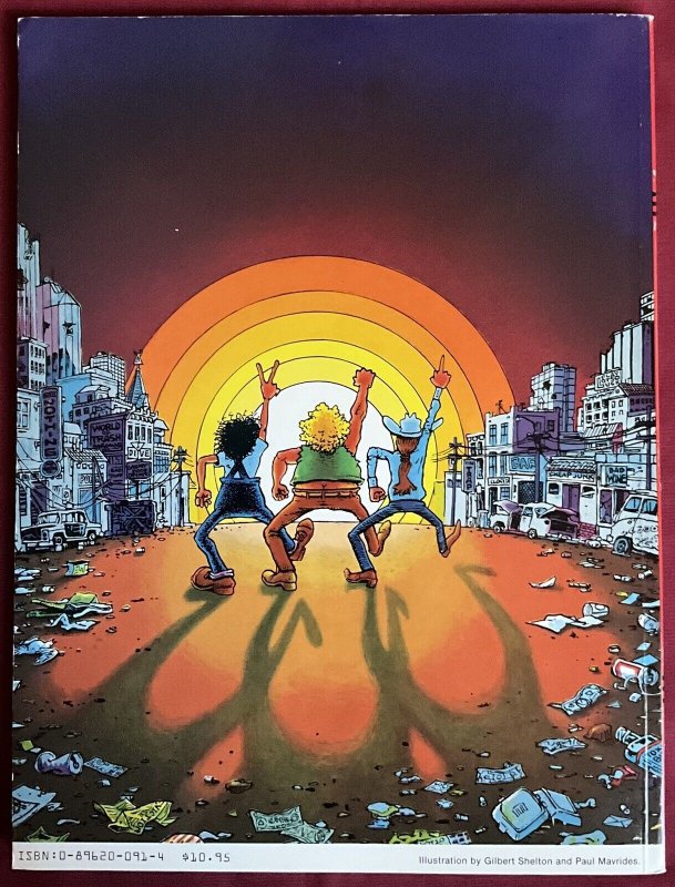 FABULOUS FREAK BROTHERS IN IDIOTS ABROAD - 4.0, WP - Hardbound
