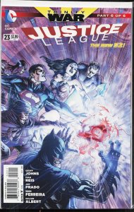 Justice League #28 Variant Cover (2014) Justice League
