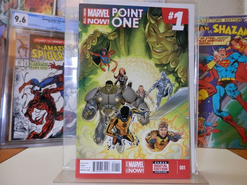 All-New Marvel Now! Point One (2014)(9.0)(1st full app.Kamala Khan as Ms.Marvel)