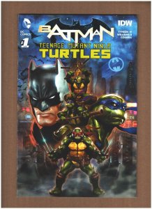 Batman/Teenage Mutant Ninja Turtles #1 DC/IDW Comics 2016 Gamestop Variant VF