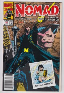 Nomad #1 (1992) Nomad [Key Issue] NEWSSTAND EDITION