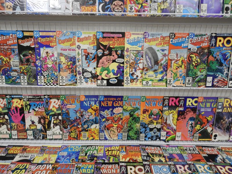 Huge Lot 190+ Comics W/ Spider-Man, Rom, Power Man, +More! Avg VF- Condition!