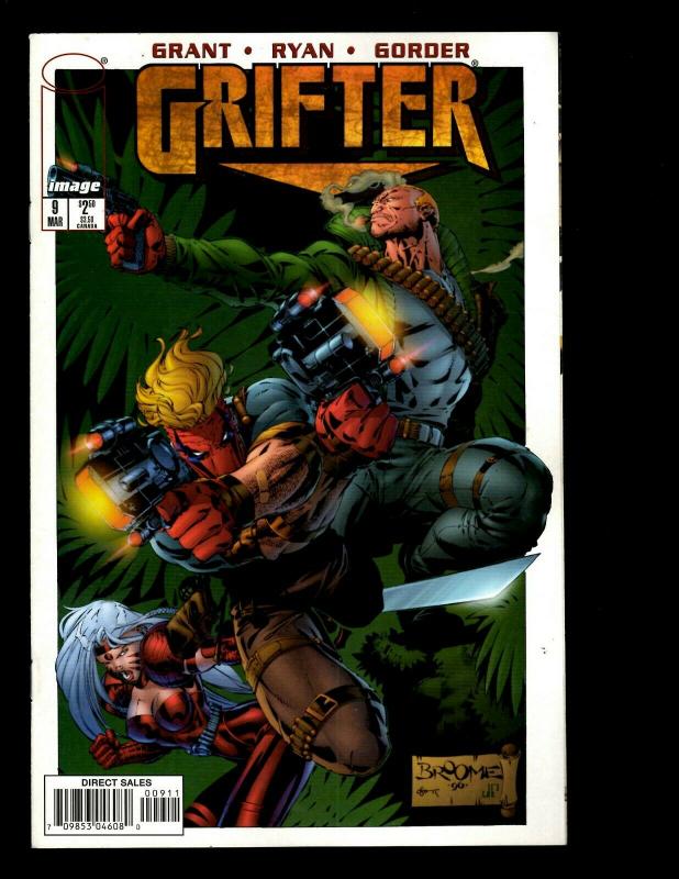12 Comics Grifter Midnighter # 1 2 3 4 5 6 + 9 11 12 13 14 Badrock # 1 EK11