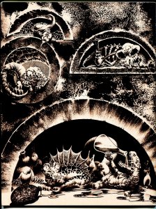 Phantasmagora #1 1971-Kenneth Smith-1st issue-professional looking fanzine-VF