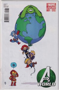 Avengers World #1 Young Cover (2014) The Avengers