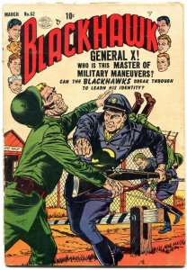 BLACKHAWK COMICS #62 GENGHIS KHAN QUALITY PUBS 1953-- G