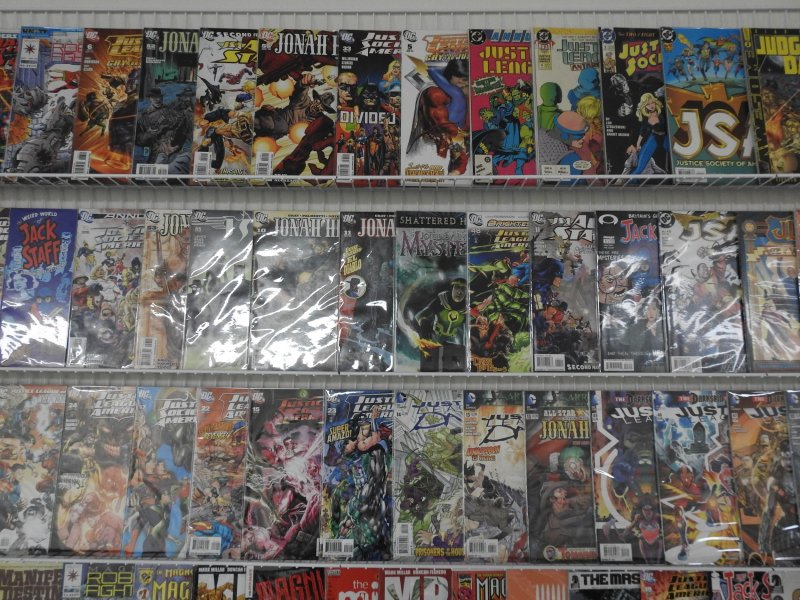 Huge Lot of 160+ Comics W/ Jonah Hex, Superman, JSA Avg. VF+ Condition!