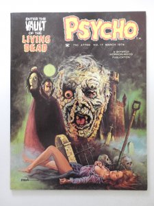 Psycho #17 (1974) Vault of The Living Dead! Beautiful VF-NM Condition!