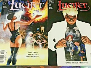 LUCIFER#1-10 VF/NM LOT 2000 (9 BOOKS) DC/VERTIGO COMICS 