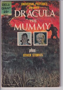 UNIVERSAL PICTURES PRESENTS DRACULA and THE MUMMY (Sep 1963) VG 4.0