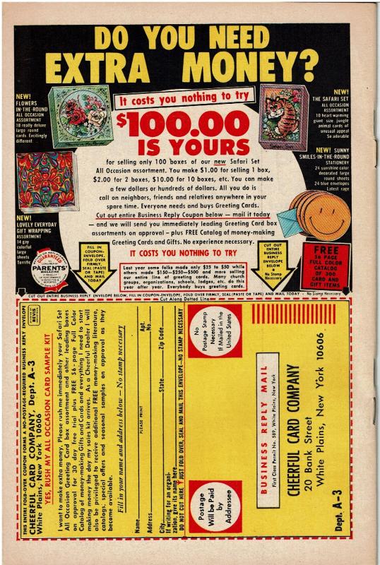 Avengers #97,  5.0 or better