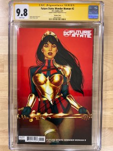 Future State: Wonder Woman #2 Variant Cover CGCSS 9.8 Signed by Jenny Frison