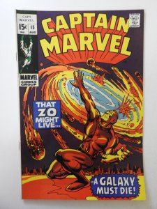 Captain Marvel #15 (1969) FN Condition!