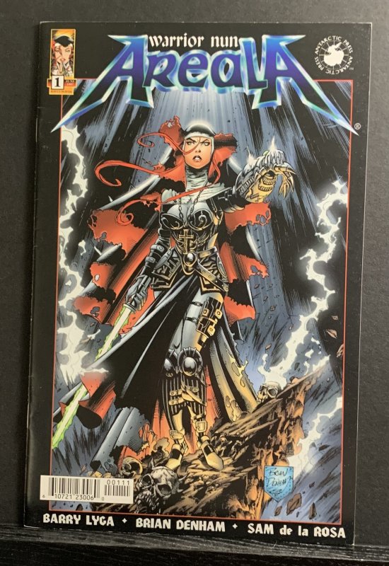 Warrior Nun Areala #1 (1997) Barry Lyga Story Brian Denham Art & Cover